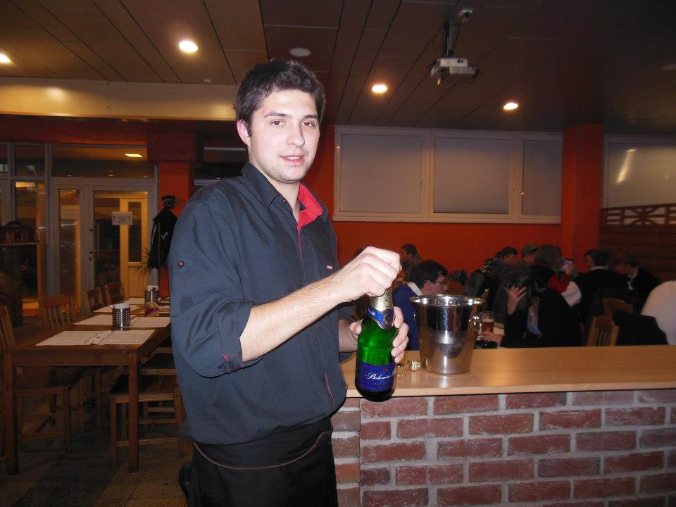 Jakub Kubíček v práci Jakub Kubíček v práci